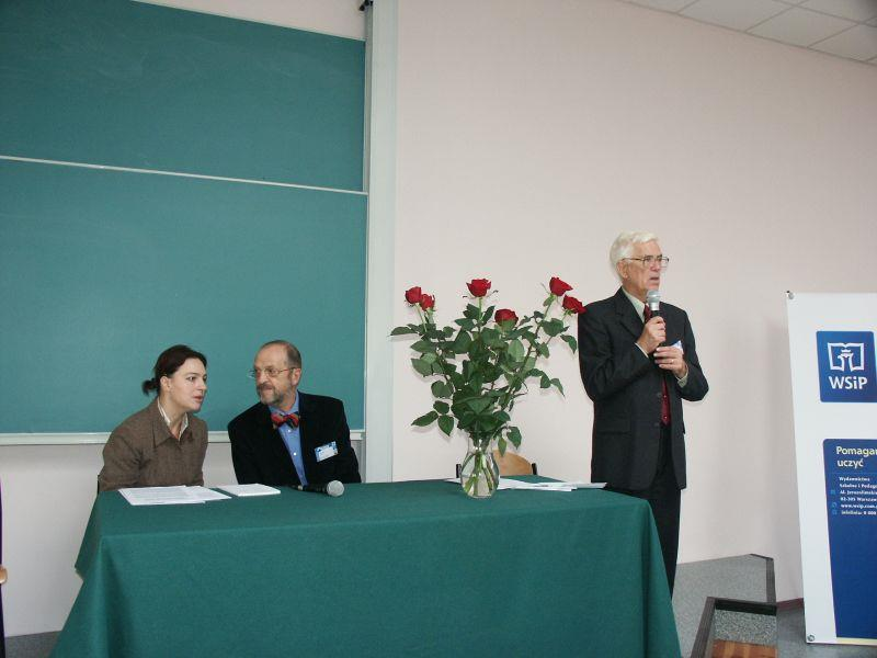 Prof. Peter Krope (Niemcy) i prof. zw. dr hab.