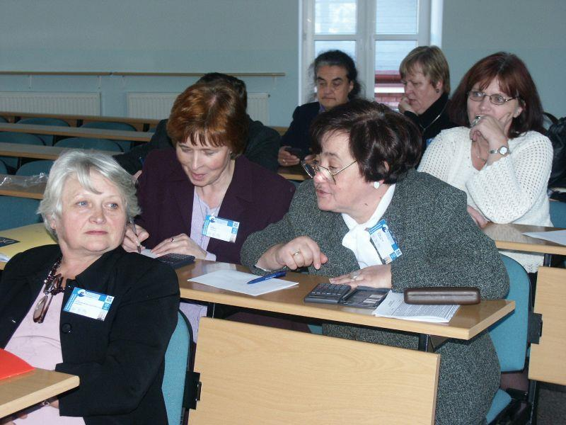 dr Teresa Słowik, Teresa Krępa, dr Maria Sobczak, dr Renata Janicka, Anna Dubiecka dr Maria