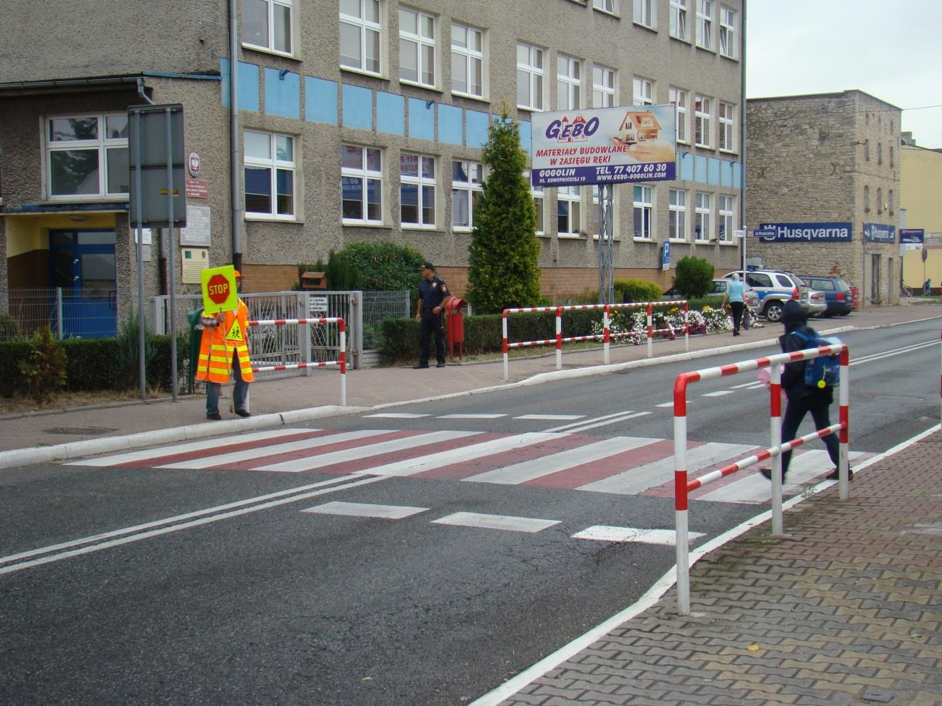 Akcja bezpieczna droga do szkoły, przy