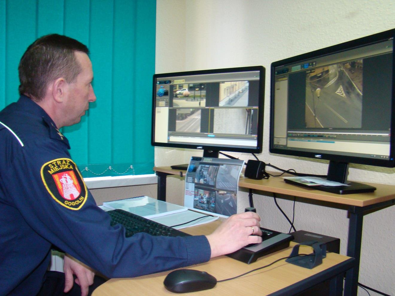 Sprawdzanie obrazu nagranego w centrum