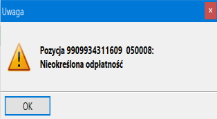 Rys. 2 Edycja zestawienia refundacyjnego W przypadku wystąpienia nieprawidłowości w raporcie, zostaną one wyróżnione czerwonym kolorem.