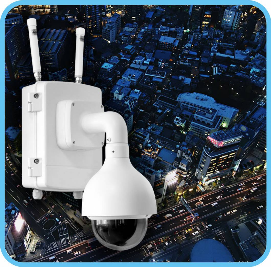 Mobilny system monitoringu miejskiego System mobilny icam-mobilehd to samowystarczalna kamera z własnym, wewnętrznym zasilaniem oraz rejestratorem video.