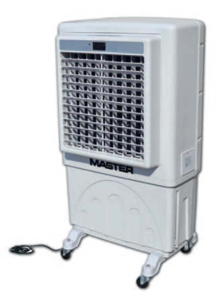 Mobilne cooleryi stacjonarne klimatyzerymaster Mobilne coolery i stacjonarne klimatyzery MASTER do chłodzenia wykorzystują naturalny proces odparowania wody.
