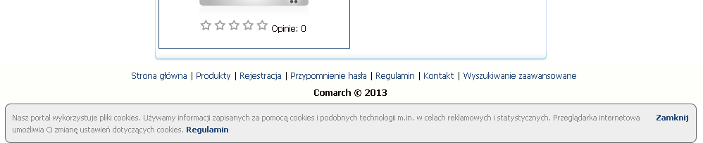 Rys. 159 Panel administracyjny, Zarządzanie stronami, Komunikaty, formularz komunikatów Wersje językowe. Na zakładce Wersje językowe umożliwiono zdefiniowanie linku oraz treści w aktywnych językach.