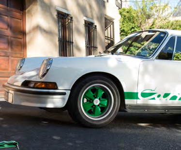 select Porsche Lifestyle 04 Kolekcja RS 2.7 W stronę zachodzącego słońca z buntownikiem lat 70.