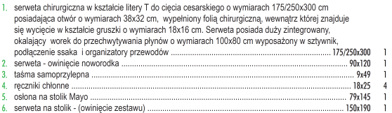 24. Wykonawca Pakiet 1 pozycja 1 Zwracamy się z prośbą o dopuszczenie zestawu do operacji stawu biodrowego spełniającego wymagania SIWZ w składzie: Odpowiedź Zamawiający dopuszcza zaoferowane