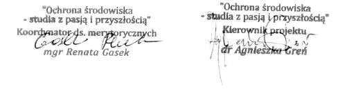 4. Niniejszy regulamin wchodzi w życie z dniem 1 października 2011 roku i obwiązuje przez cały okres realizacji