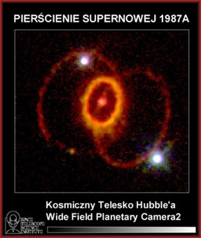 Źródła promieni kosmicznych: Supernowe 23 lutego 1987 roku wybuchła supernowa w Wielkim Obłoku Magellana.