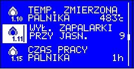 6. URUCHAMIANIE 1. Skontrolować stan granulatu w zbiorniku (zasobniku). Jeśli nie ma opału uzupełnić zbiornik. 2.
