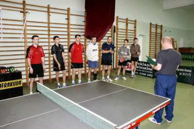 9 kwietnia 2008 Koniec sezonu 2007/2008 W sobotę 5 kwietnia zakończyły się tegoroczne rozgrywki tenisa stołowego w III lidze.