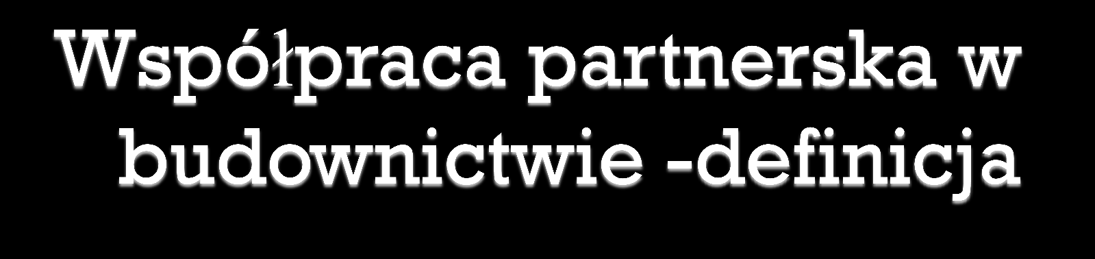 To długoterminowe zobowiązanie między dwoma lub więcej organizacjami mające na celu osiągnięcie konkretnych celów biznesowych poprzez maksymalizację efektywności zasobów każdego z uczestników.