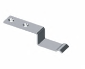 Okucia montażowe: łączniki, zawiasy, zaczepy, kątowniki, rolki :: Mounting fittings: connectors, hinges, hook brackets, angle brackets, castors AZ 208-1 a=81 h=28 Rolka::Castor Ø 38 0,08 100 AZ 224-1