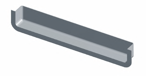Akcesoria z tworzyw sztucznych :: Plastic accessories TO 001-4 L=380 H=70 F=50 200 TO 002-4 L=510 H=70 F=50 200 TO