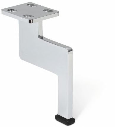 Nogi i podstawy meblowe :: Furniture legs and bases INCA BG 749-8 0,35 24 Minimalne zamówienie 48 szt :: Minimal ordert 48 pcs SALZA BG 756-8 0,40 24 Minimalne