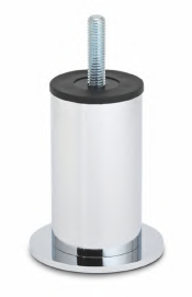 Nogi i podstawy meblowe :: Furniture legs and bases AVARO NA 341-0 H=120 100 NA 131-0 H=140 100 NA 137-0 H=150 100 Aluminium :: Minimalne zamówienie 100 szt :: Minimal order 100 pcs ALTO BG 459-8