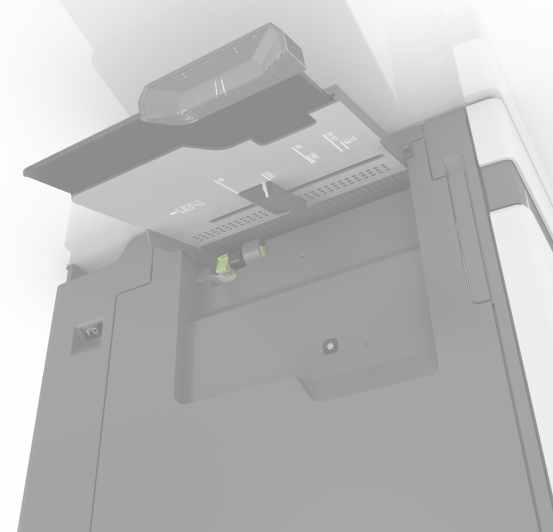 Ładowanie papieru i nośników specjalnych 23 5 Włóż zasobnik.