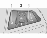 System audio-nawigacyjny 107 2. Przycisk Rozmowa Nacisnąć ten przycisk, by odebrać połączenie lub przejść do trybu oddzwaniania.