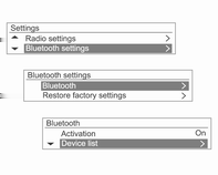 146 System audio-nawigacyjny Jeżeli do systemu audionawigacyjnego jest już podłączone jakieś urządzenie Bluetooth, pojawi się komunikat Bluetooth jest zajęty.