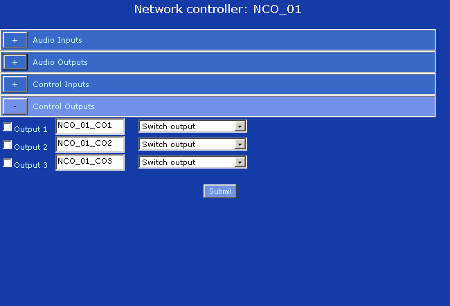 Praesideo 3.0 Instrukcja Instalacji i Obsługi 8 Konfiguracja systemu pl 315 40.2.5 Wyjścia sterujące 1 2 rys. 40.7: Konfiguracja sterownika sieciowego, krok 6 tabela 40.