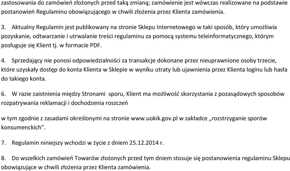 posługuje się Klient tj. w formacie PDF. 4.