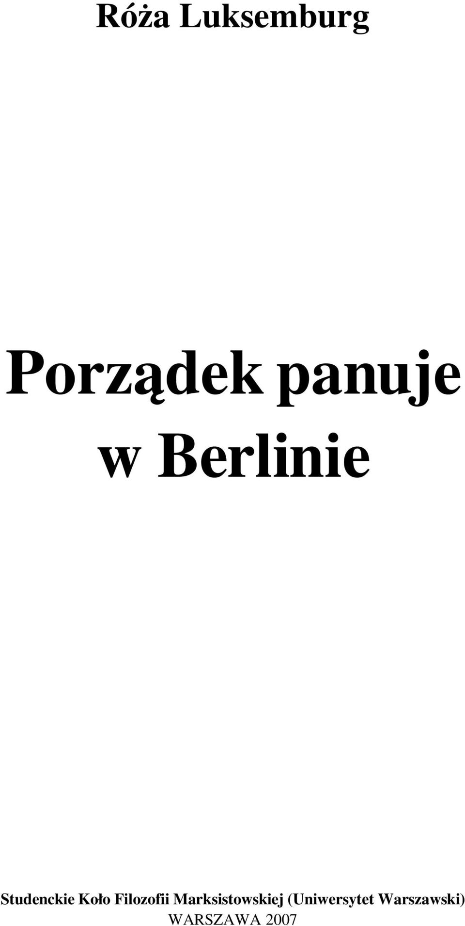 Koło Filozofii Marksistowskiej