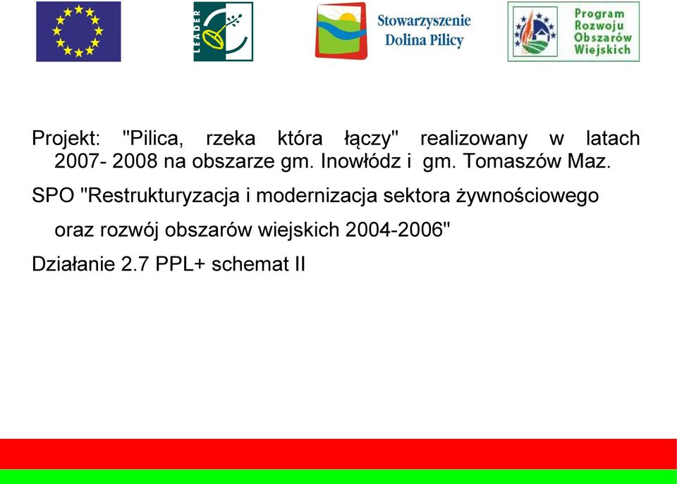 SPO "Restrukturyzacja i modernizacja sektora żywnościowego