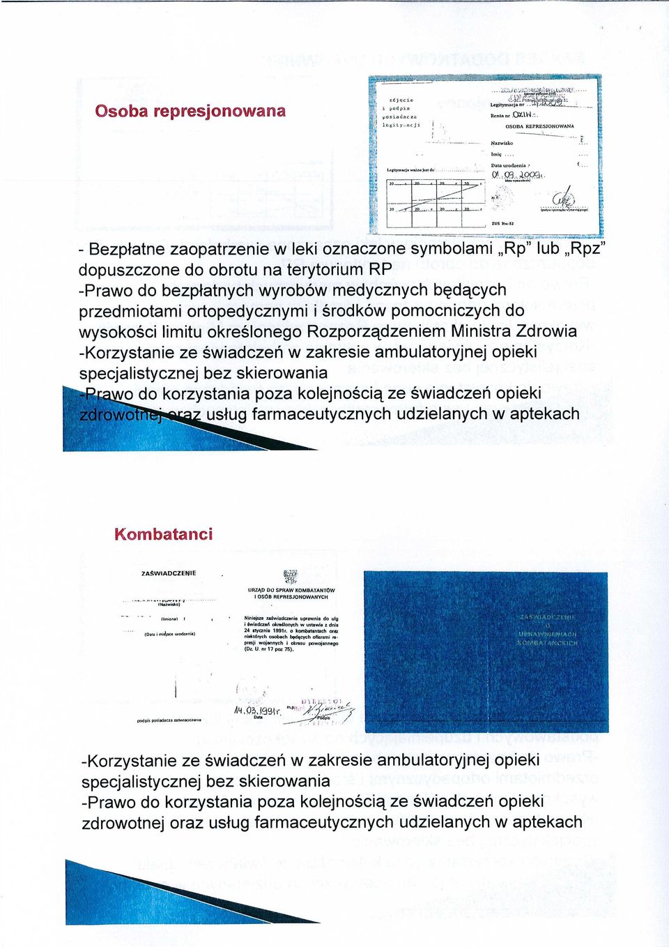 pomocniczych do wysoko ści limitu okre ślonego Rozporządzeniem Ministra Zdrowia -Korzystanie ze świadcze ń w zakresie ambulatoryjnej opieki specjalistycznej bez skierowania wo do korzystania poza