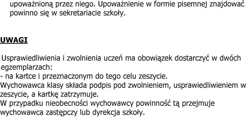 przeznaczonym do tego celu zeszycie.