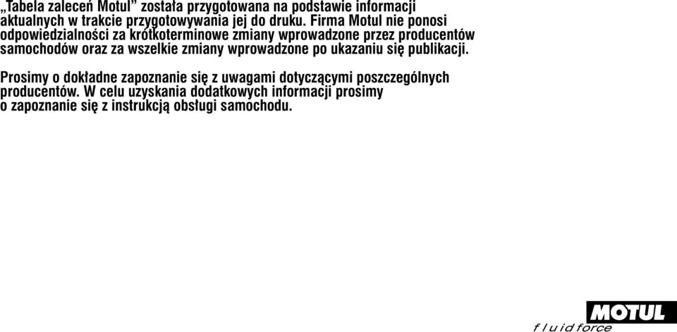 wszelkie zmiany wprowadzone po ukazaniu się publikacji.