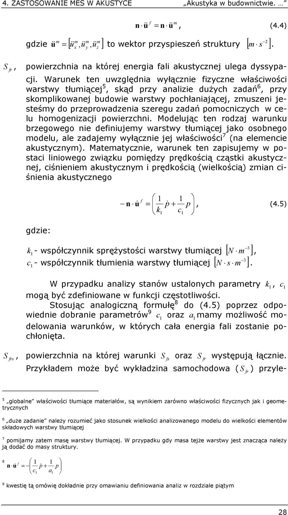 odelją te rodzaj war brzegowego e dejey warstwy tłąej jao osobego odel, ale zadajey wyłąze jej właśwoś 7 (a eleee astyzy).
