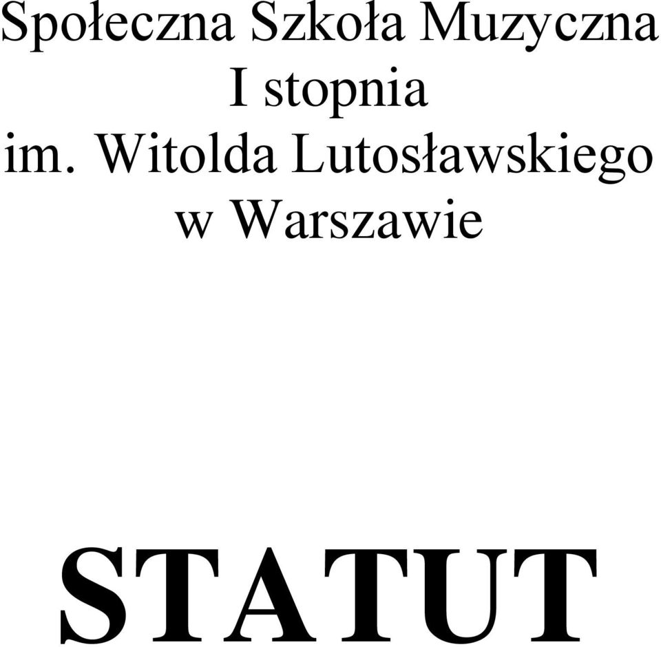 im. Witolda