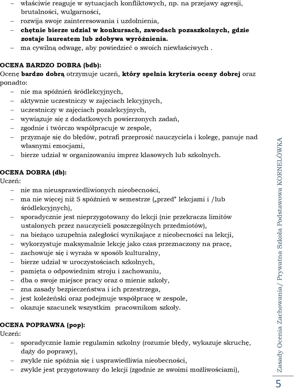 ma cywilną odwagę, aby powiedzieć o swoich niewłaściwych.