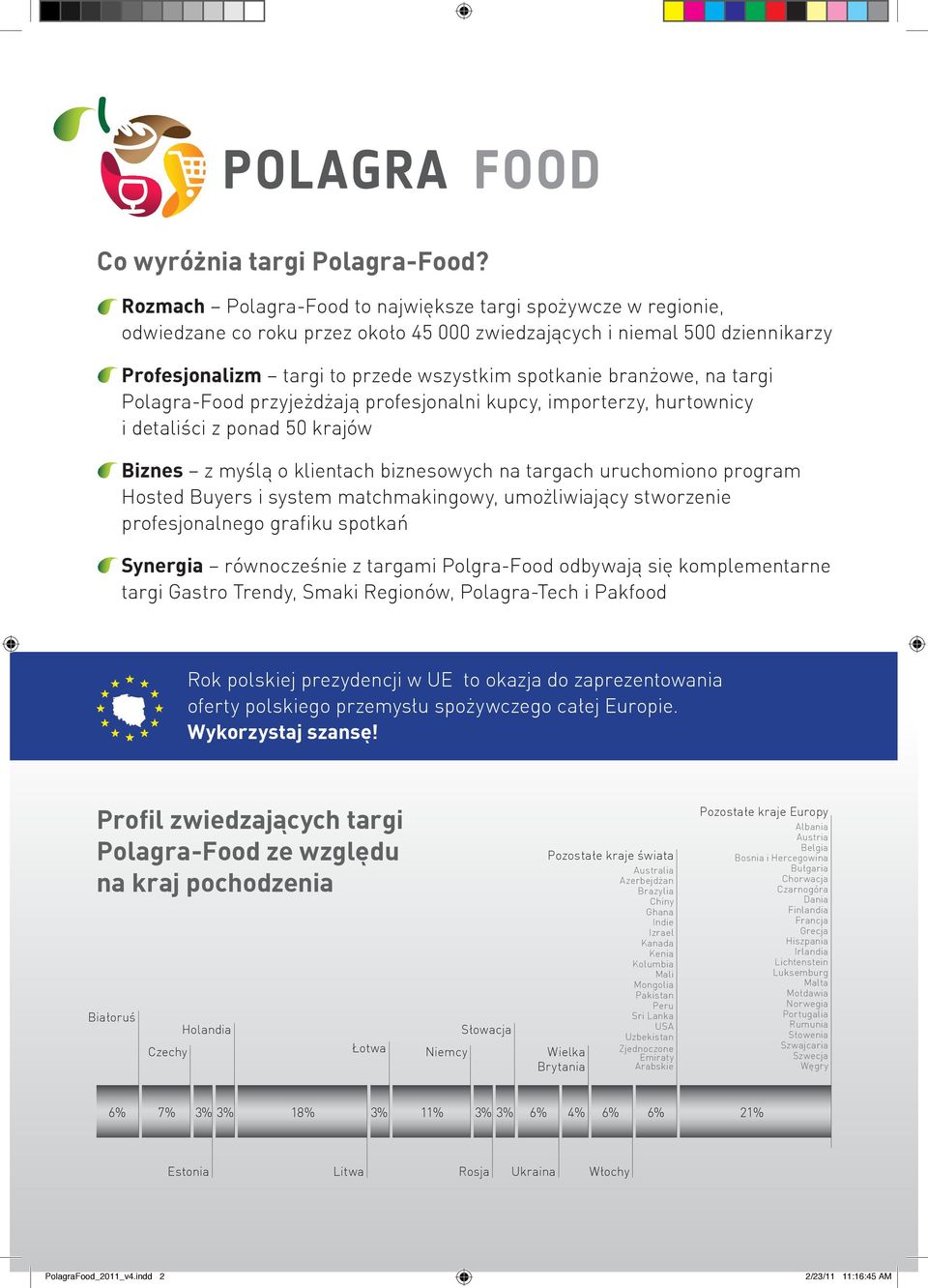 branżowe, na targi Polagra-Food przyjeżdżają profesjonalni kupcy, importerzy, hurtownicy i detaliści z ponad 50 krajów Biznes z myślą o klientach biznesowych na targach uruchomiono program Hosted