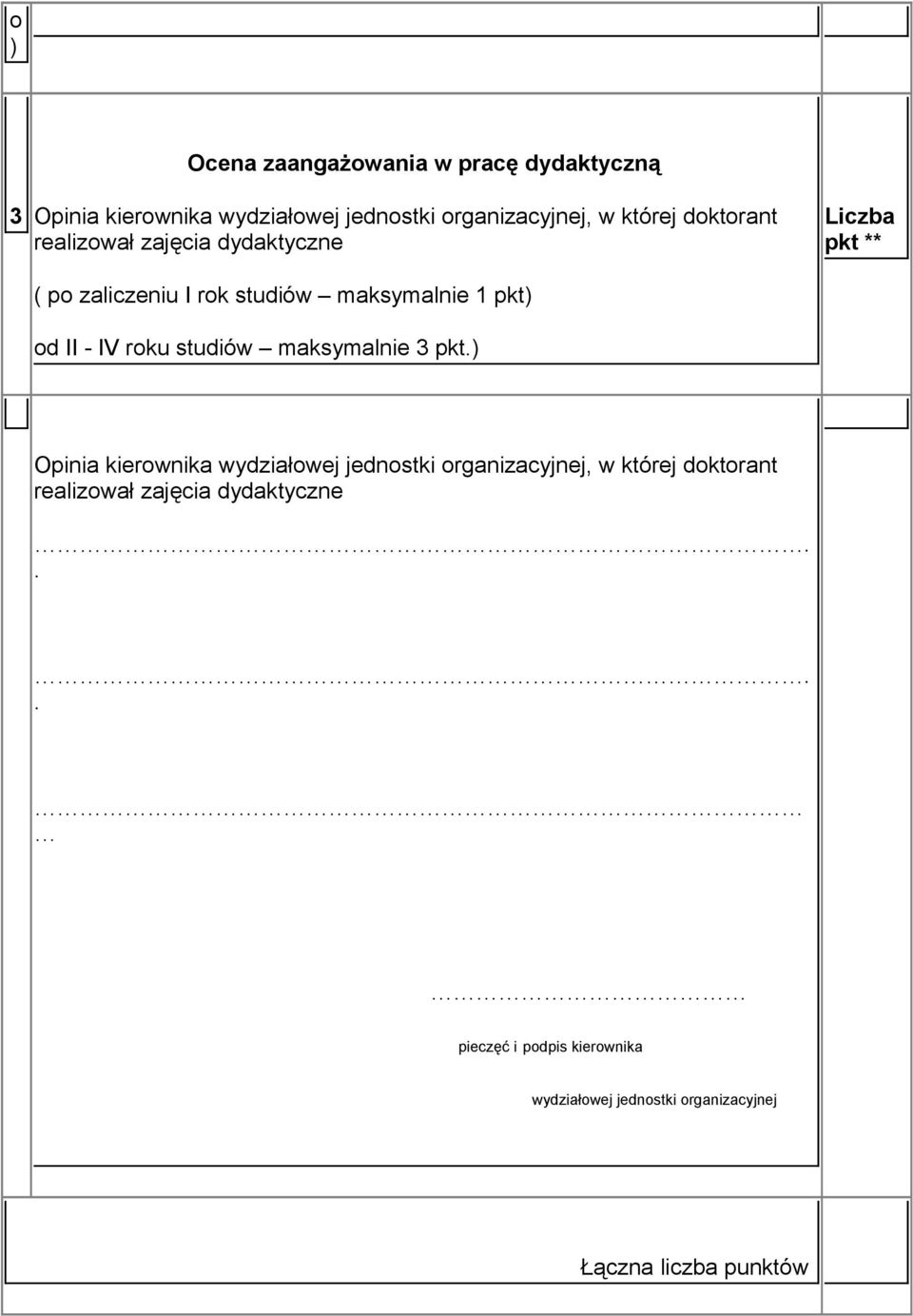 maksymalnie 3 pkt.