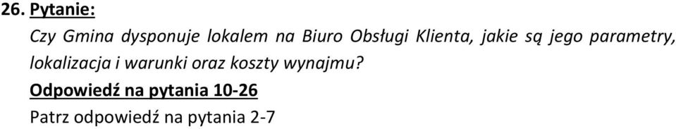 lokalizacja i warunki oraz koszty wynajmu?