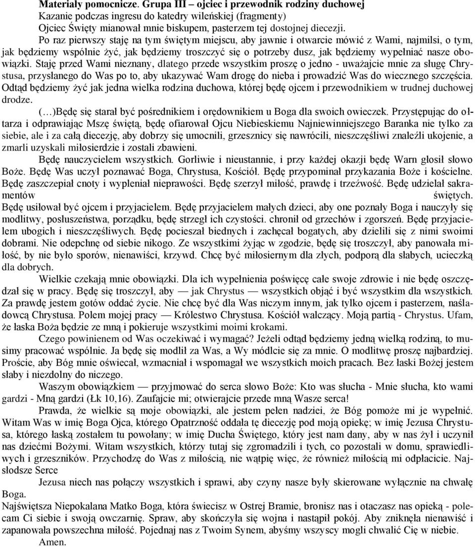 obowiązki.