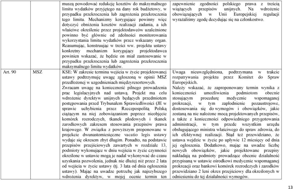 wykorzystania limitu wydatków przez wskazany organ. Reasumując, konstruując w treści ww.