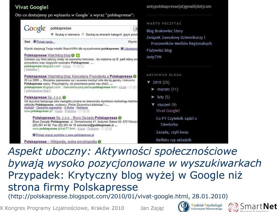 wyżej w Google niż strona firmy Polskapresse