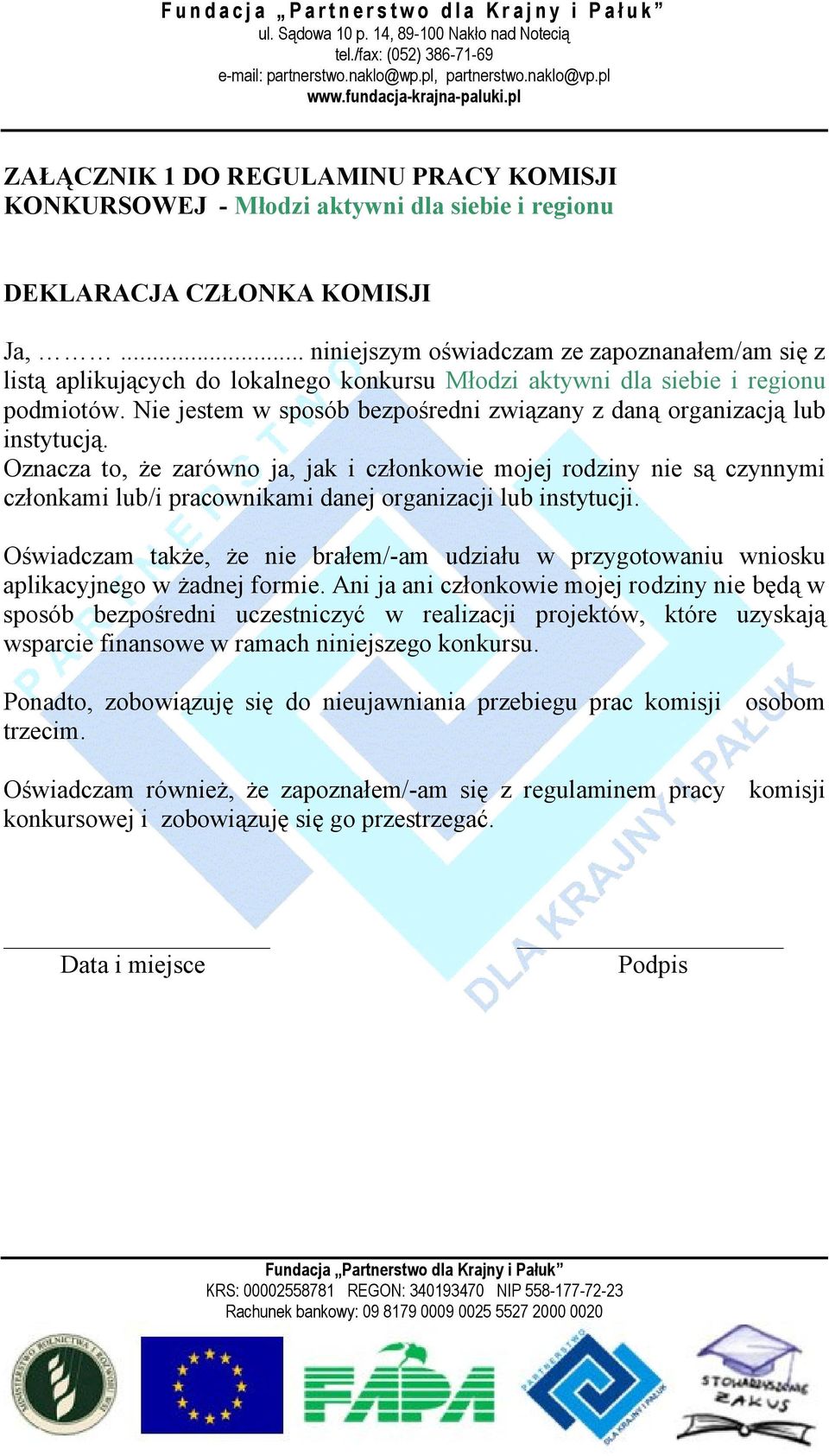Nie jestem w sposób bezpośredni związany z daną organizacją lub instytucją.