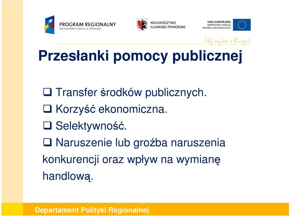 Selektywność.