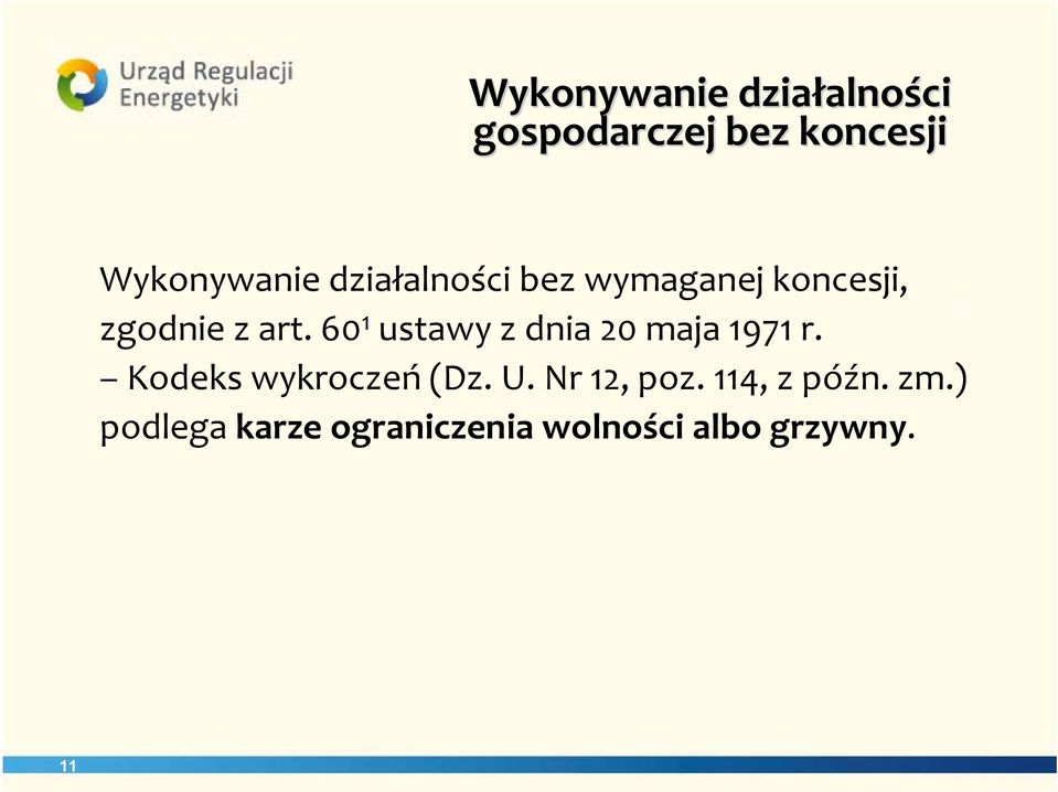 60 1 ustawy z dnia 20 maja 1971 r. Kodeks wykroczeń (Dz. U.