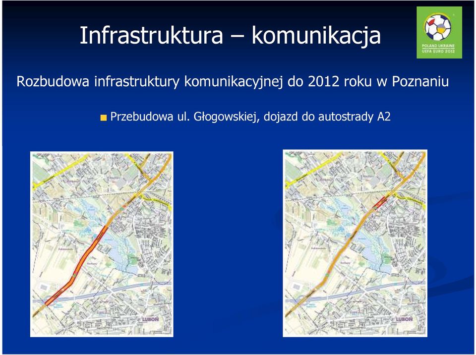 komunikacyjnej do 2012 roku w