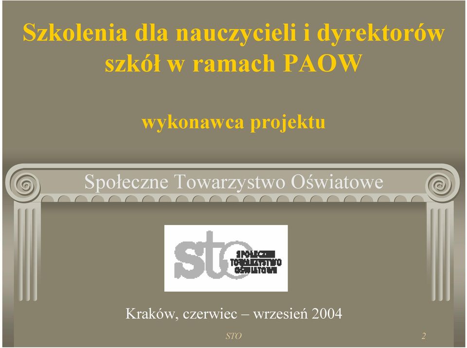 wykonawca projektu Społeczne