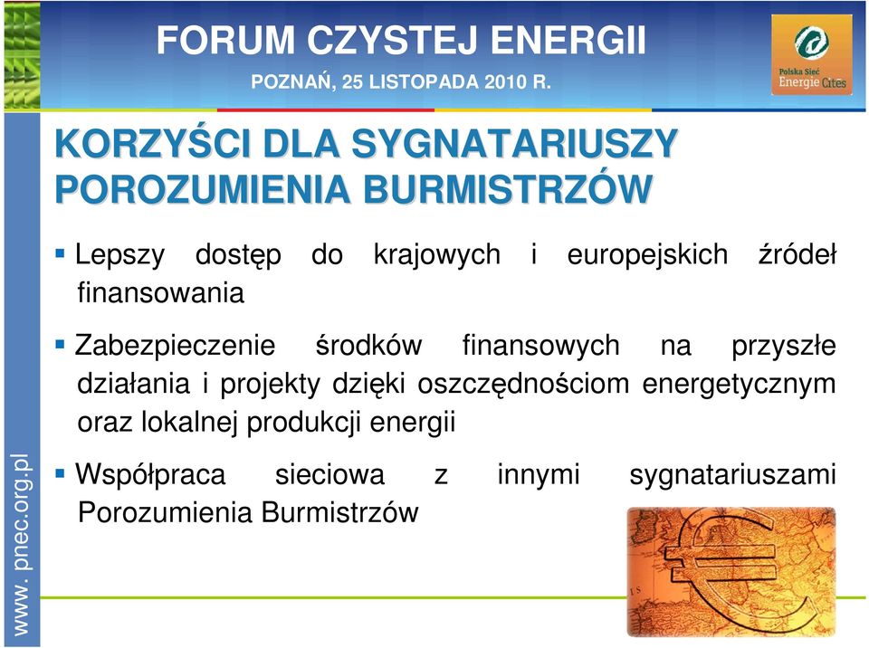 przyszłe działania i projekty dzięki oszczędnościom energetycznym oraz lokalnej