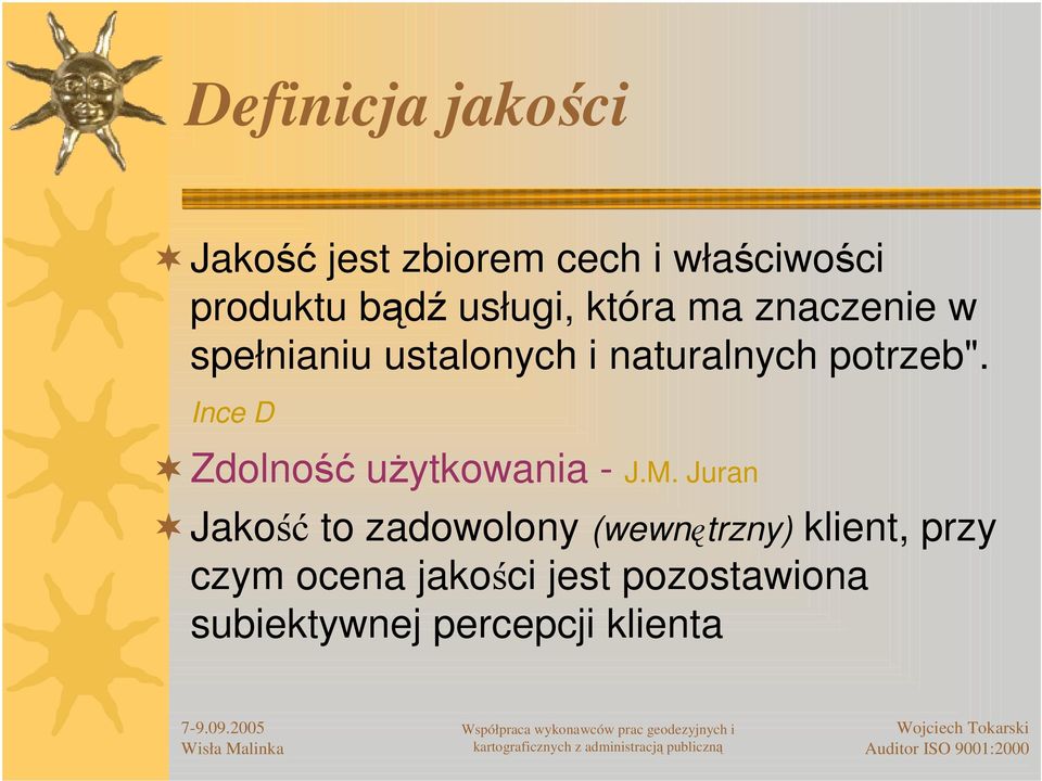 Ince D Zdolno uytkowania - J.M.