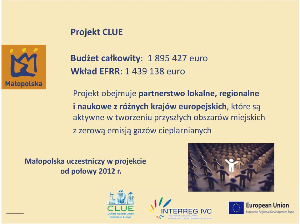 europejskich, które są aktywne w tworzeniu przyszłych obszarów miejskich z