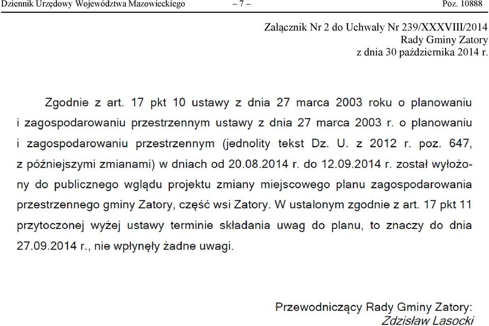 10888 Załącznik Nr 2 do Uchwały Nr