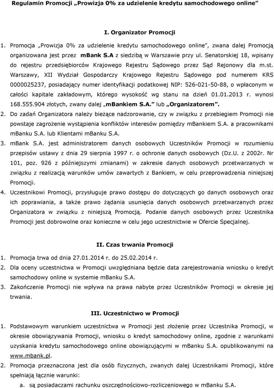 Senatorskiej 18, wpisany do rejestr