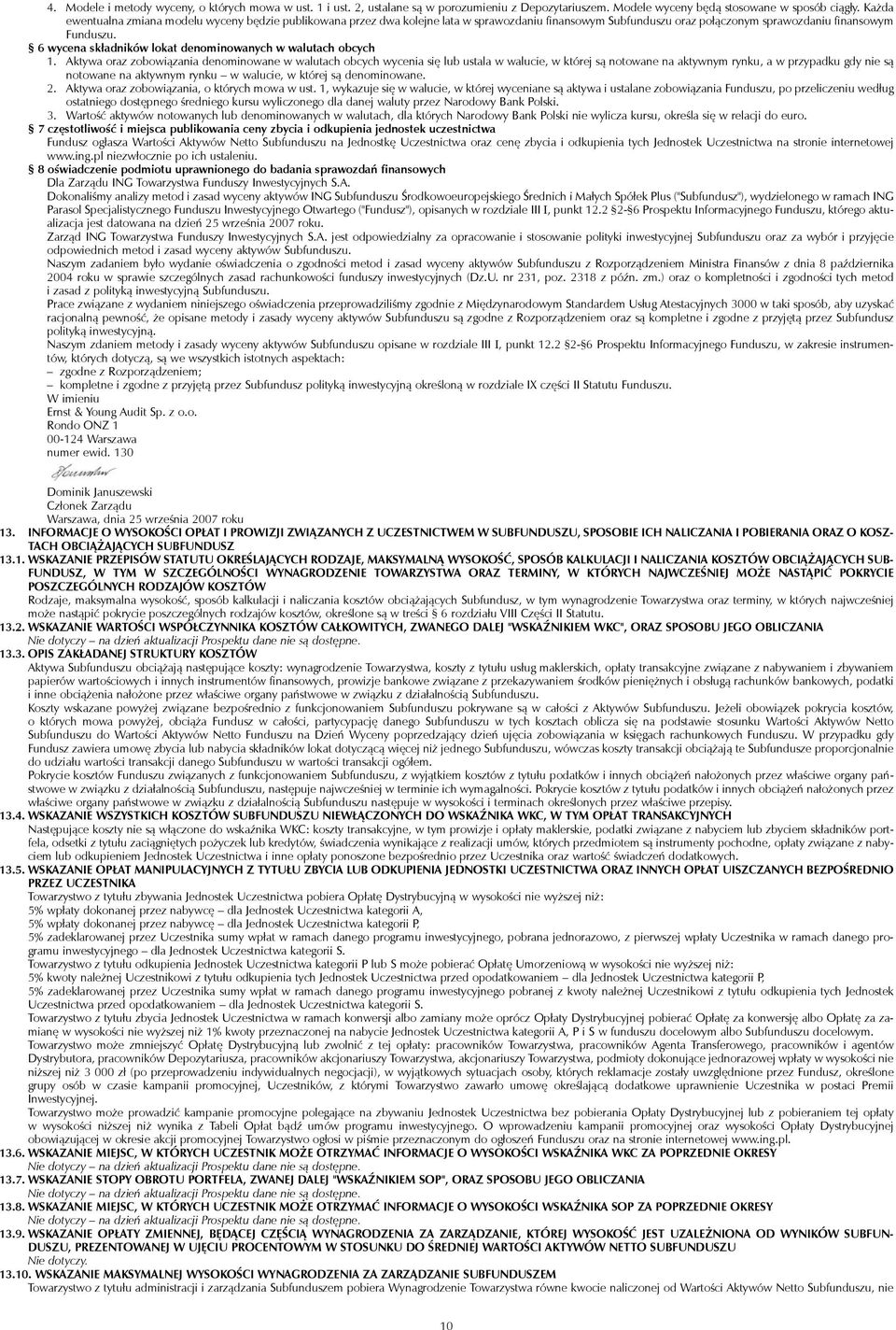 6 wycena składników lokat denominowanych w walutach obcych 1.