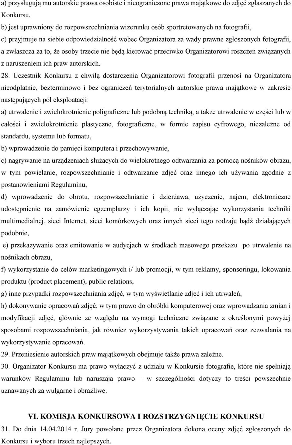 naruszeniem ich praw autorskich. 28.